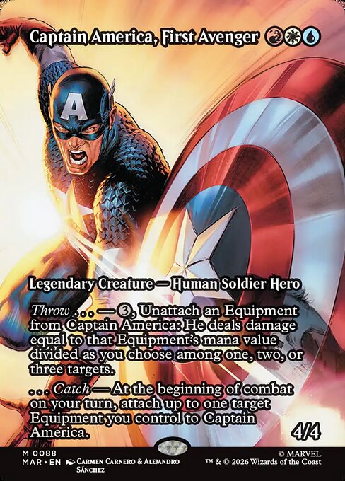 Captain America, First Avenger (Borderless) - MAR - 88