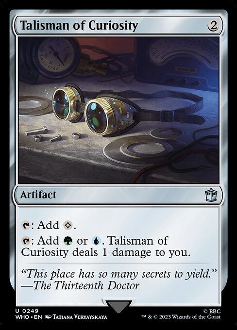 Talisman of Curiosity - WHO - 249