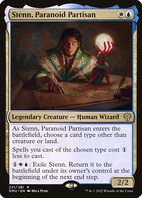 Stenn, Paranoid Partisan (Foil) - DMU - 221