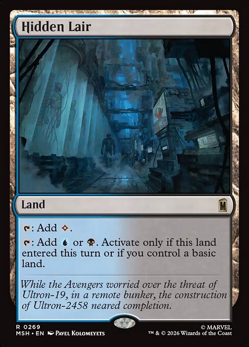 Hidden Lair - MSH - 269