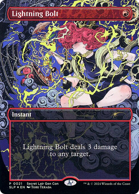 Lightning Bolt (Foil) - SLP - 21