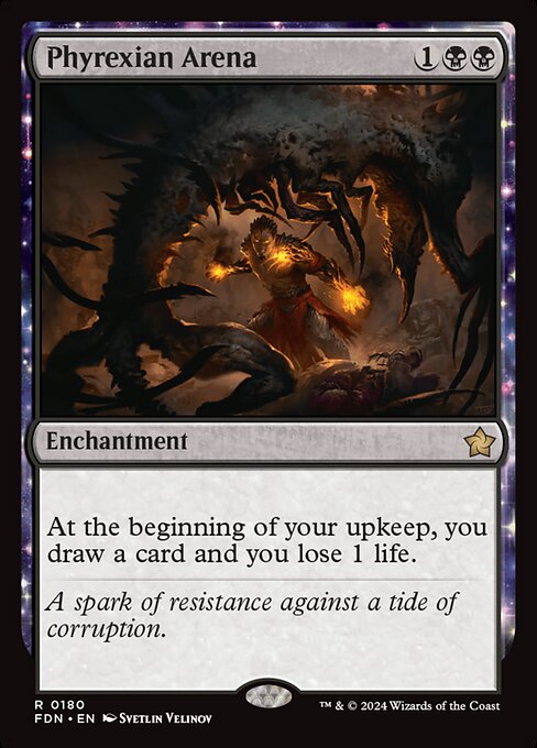 Phyrexian Arena - FDN - 180