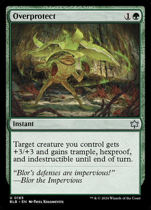 Overprotect (Foil) - BLB - 185