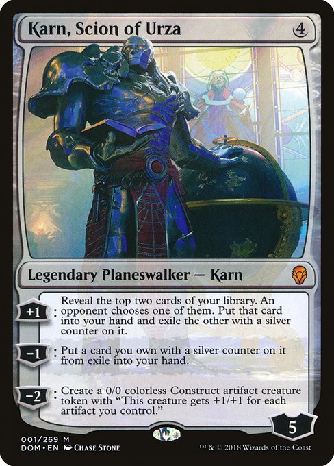 Karn, Scion of Urza - DOM - 1