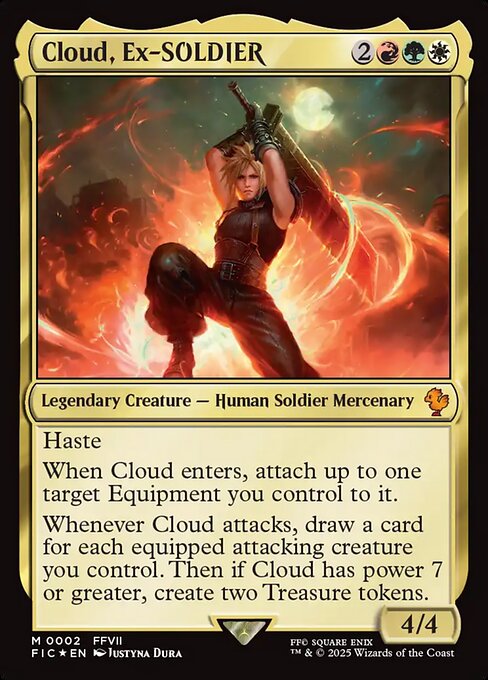 Cloud, Ex-SOLDIER (Foil) - FIC - 2