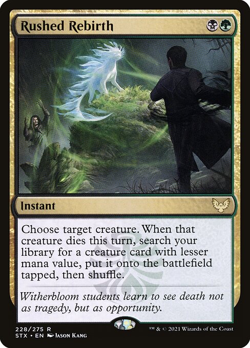 Rushed Rebirth - STX - 228