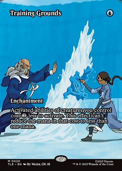 Training Grounds (Borderless) (Foil) - TLE - 20