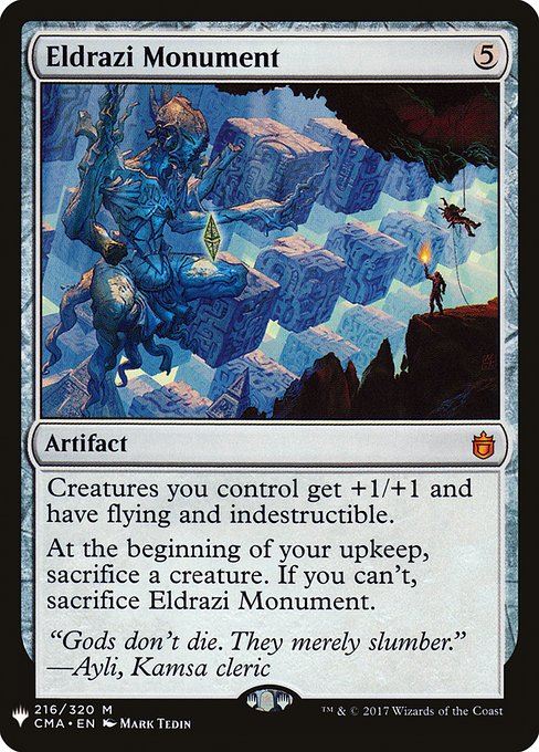Eldrazi Monument - PLST - CMA-216