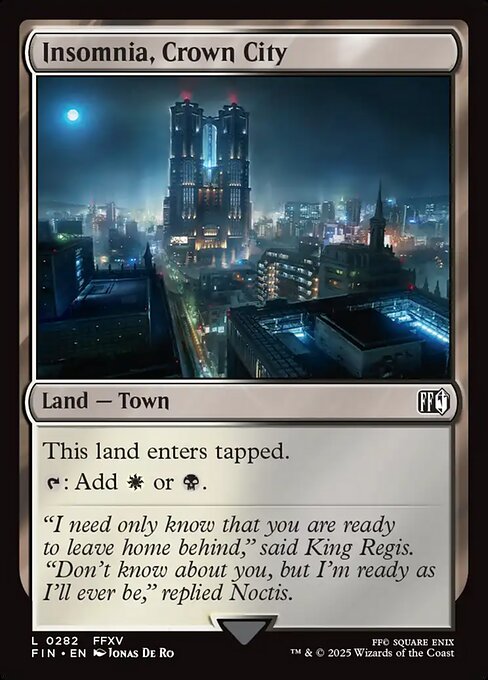 Insomnia, Crown City (Foil) - FIN - 282