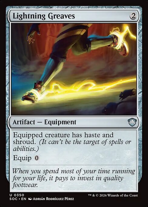 Lightning Greaves - SOC - 350