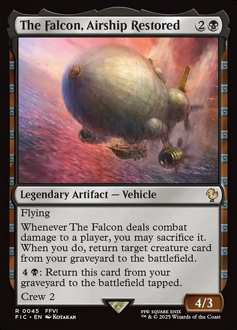 The Falcon, Airship Restored - FIC - 45