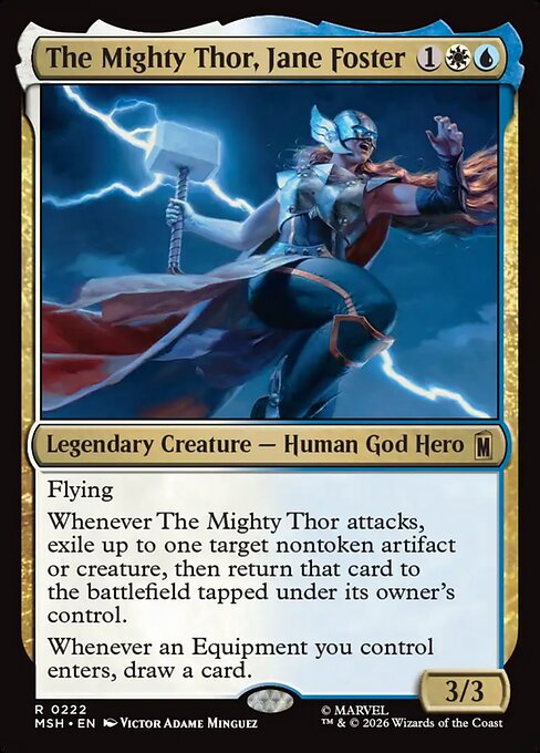 The Mighty Thor, Jane Foster - MSH - 222