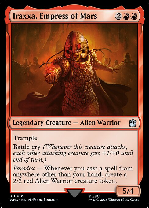 Iraxxa, Empress of Mars - WHO - 89