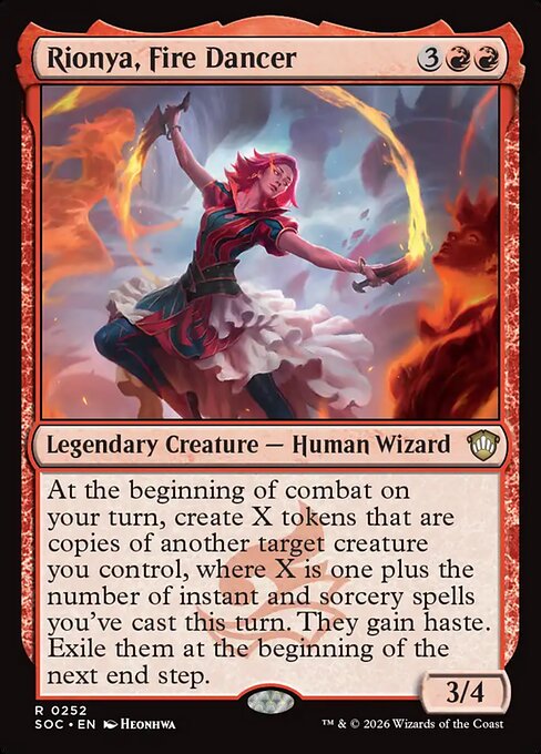 Rionya, Fire Dancer - SOC - 252