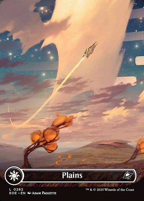 Plains (0262) (Borderless) (Foil) - EOE - 262