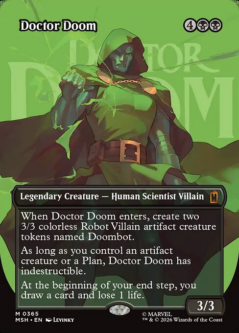 Doctor Doom (Borderless) (0365) - MSH - 365
