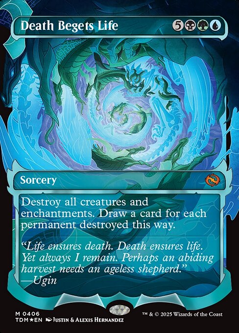 Death Begets Life (Showcase) (Foil) - TDM - 406