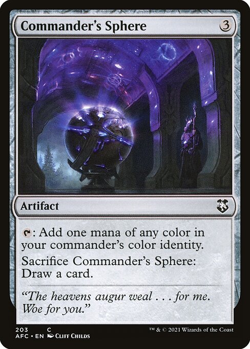 Commander's Sphere - AFC - 203