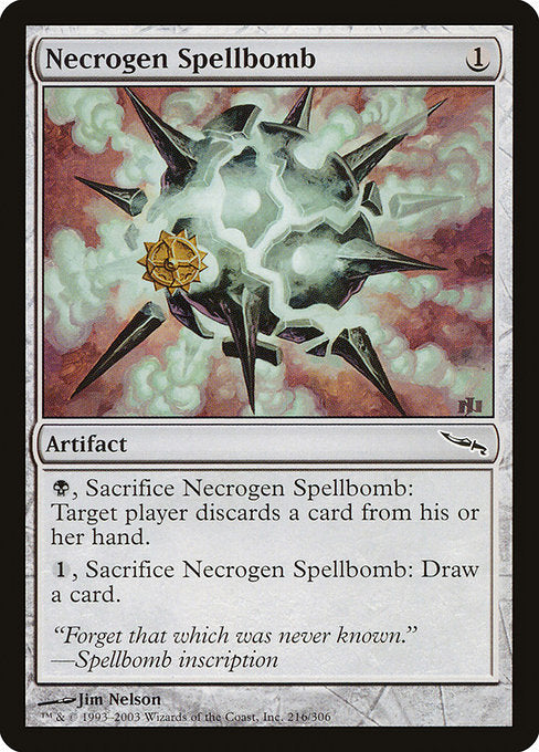Necrogen Spellbomb - MRD - 216