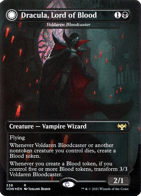 Dracula, Lord of Blood - Voldaren Bloodcaster (Foil) - VOW - 338