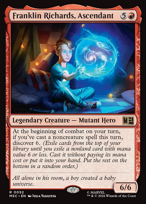 Franklin Richards, Ascendant - MSC - 52