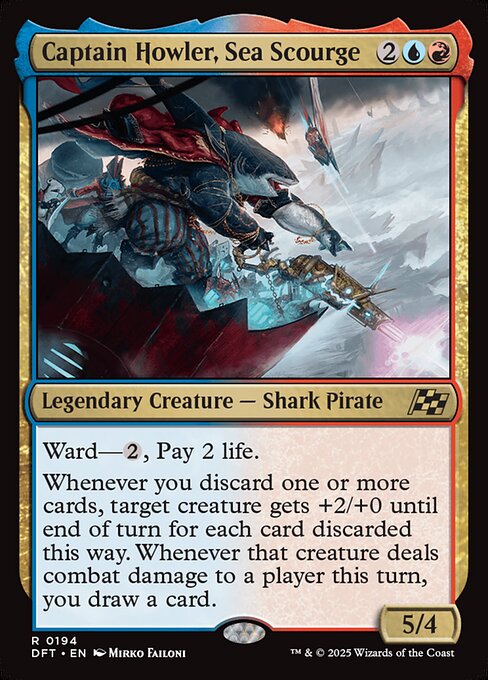 Captain Howler, Sea Scourge - DFT - 194
