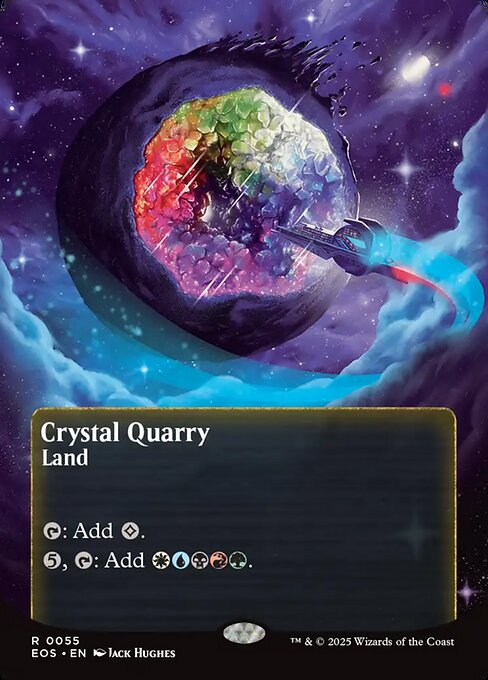 Crystal Quarry (0055) (Borderless) (Foil) - EOS - 55