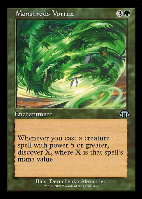Monstrous Vortex (Retro Frame) - MH3 - 427