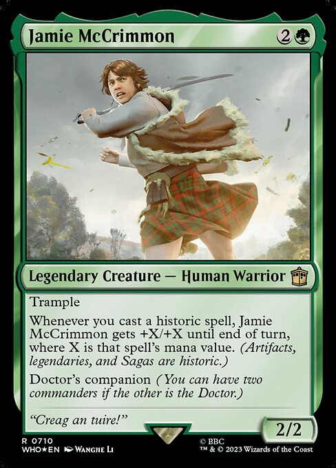 Jamie McCrimmon (Surge Foil) - WHO - 710