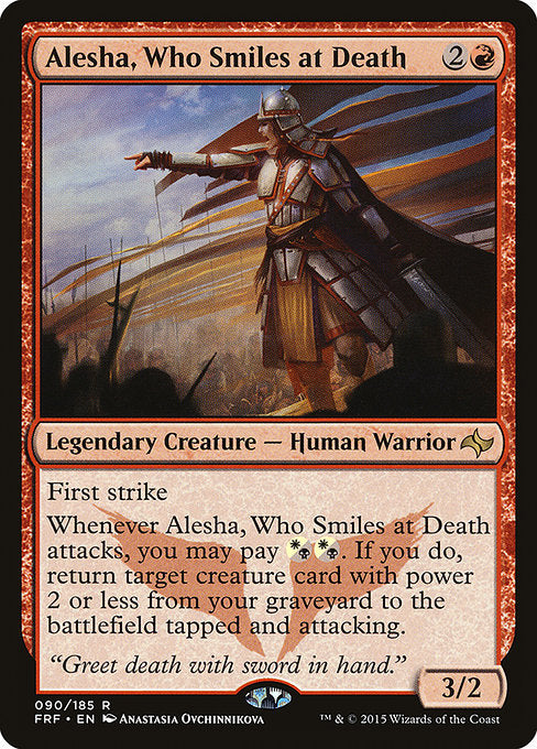 Alesha, Who Smiles at Death - FRF - 90