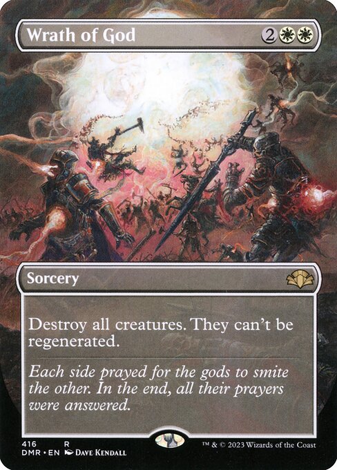 Wrath of God (Borderless) - DMR - 416