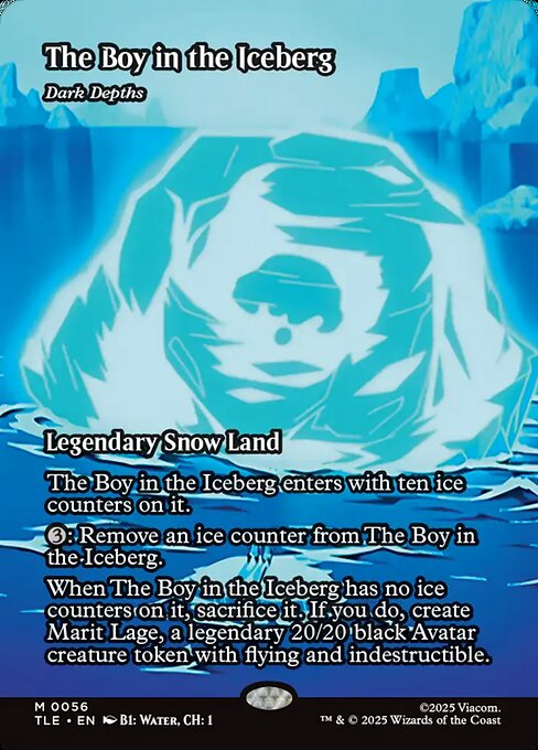 The Boy in the Iceberg - Dark Depths (Borderless) - TLE - 56