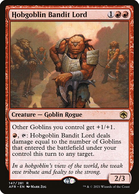Hobgoblin Bandit Lord - AFR - 147