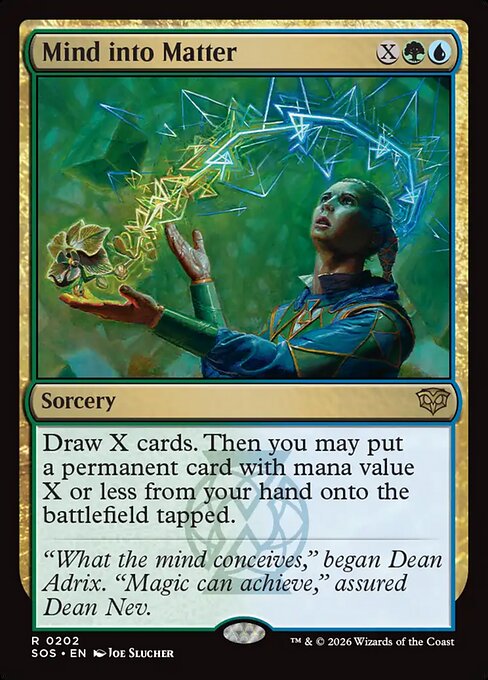 Mind into Matter - SOS - 202
