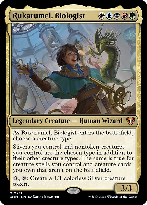 Rukarumel, Biologist (Foil) - CMM - 711