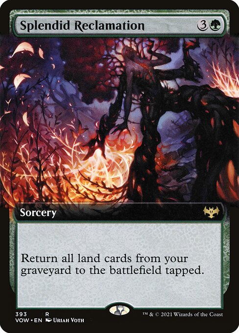 Splendid Reclamation (Extended Art) - VOW - 393