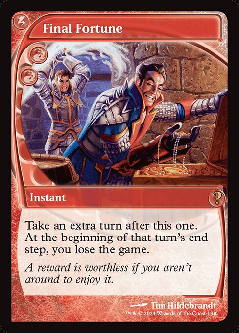 Final Fortune (Future Sight) - MB2 - 190