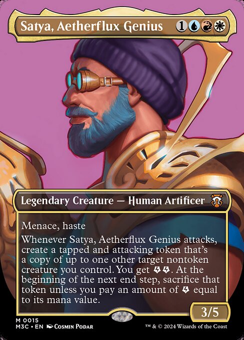 Satya, Aetherflux Genius (Borderless) - M3C - 15