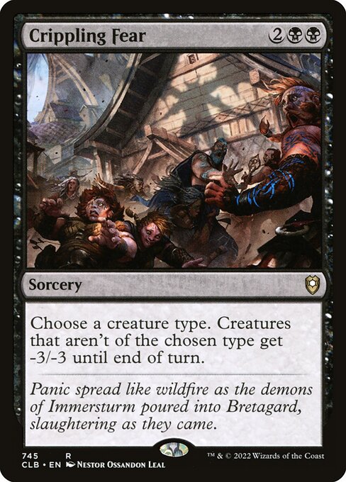 Crippling Fear - CLB - 745