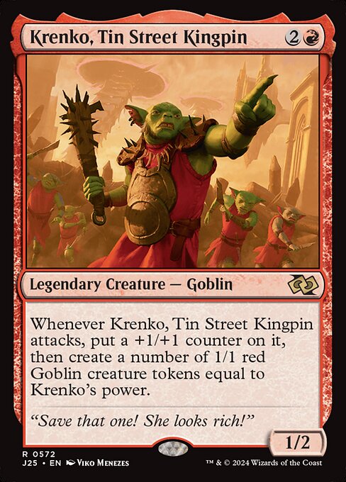 Krenko, Tin Street Kingpin - J25 - 572