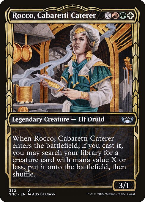 Rocco, Cabaretti Caterer (Showcase) - SNC - 332