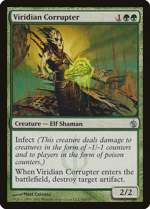 Viridian Corrupter (Foil) - MBS - 94
