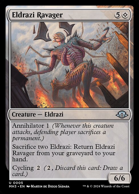 Eldrazi Ravager - MH3 - 5