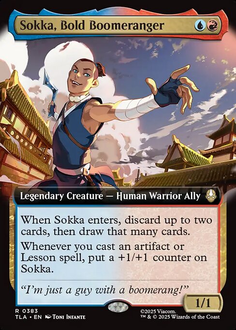 Sokka, Bold Boomeranger (Extended Art) - TLA - 383