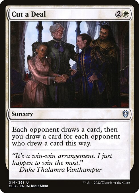 Cut a Deal (Foil) - CLB - 14