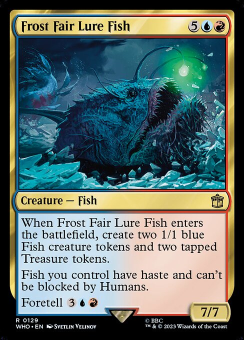 Frost Fair Lure Fish - WHO - 129