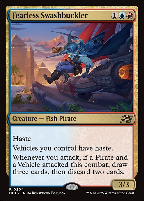 Fearless Swashbuckler - DFT - 204