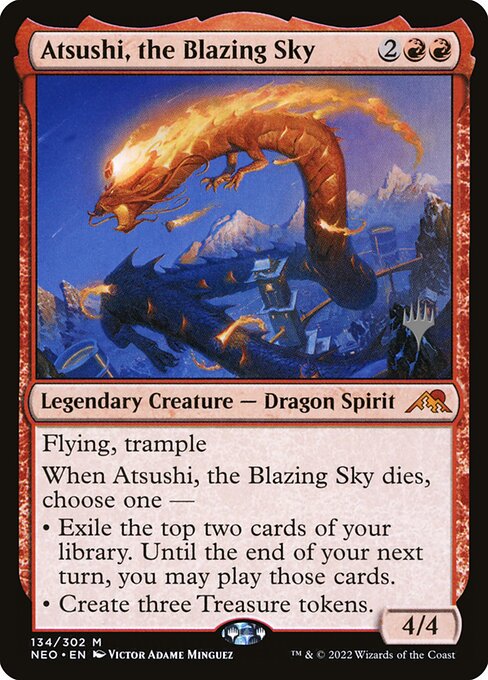 Atsushi, the Blazing Sky (Foil) - PNEO - 134p