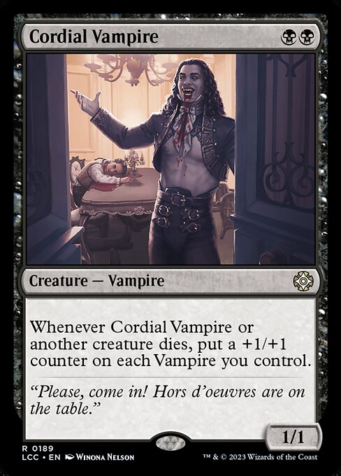 Cordial Vampire - LCC - 189