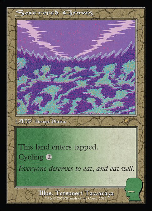 Scattered Groves (Foil) - SLD - 2523